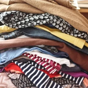 Bagunça de roupas