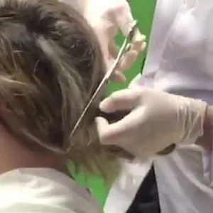Cabelo cortado