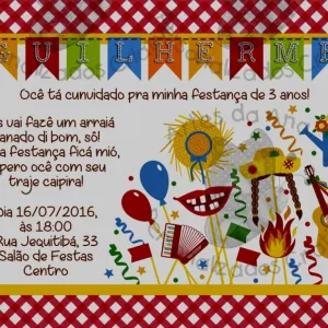 Convite para festa