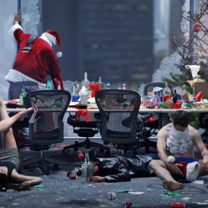 Festa no trabalho