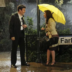 Guarda chuva amarelo