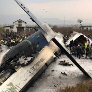 Queda de avião