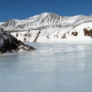 Rio congelado